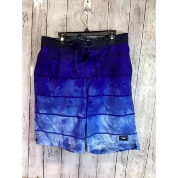Preppy Streetwear Coquette Utility Speedo Mens Medium Shorts Blue - Picture 1 of 4
